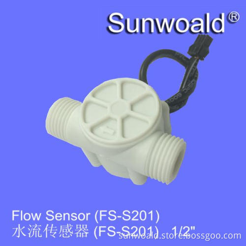 G1/2" mini Plastic Water hall Sensor water flow meter sensor